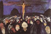Edvard Munch Jesus painting